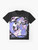 Helluva Boss Stolas Graphic T-Shirt featuring the character Stolas - Flat lay