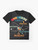 Science humor graphic t-shirt featuring a funny physics joke design - Flat lay