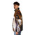 Puffer jacket inspired by Hyacinth Rigaud's painting of King Louis XIV - men side left