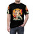 Neko Sushi Wave T-Shirt featuring a cute cat in a Japanese wave design - men front