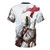 Templar Knight Medieval T-Shirt with crusader knight warrior design - Back