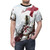 Templar Knight Medieval T-Shirt with crusader knight warrior design - men front