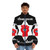 Hunter S Thompson Sheriff Puffer Jacket featuring psychedelic graphics - men front