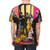 Retro pop art inspired graphic t-shirt featuring Andy Warhol's iconic Velvet Underground banana design - men back