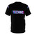 Techno-inspired electronic music t-shirt with abstract design - Back