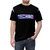 Techno-inspired electronic music t-shirt with abstract design - men front