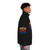 Pittsburgh Steelers Football Puffer Jacket with "Huck It Chuck It" graphic - men side right