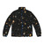 Hubble Extreme Deep Field inspired puffer jacket with star field design