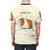 An illustration of the anatomy of a cute and adorable guinea pig on a t-shirt - men back