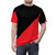 Anarchist Black and Red Political T-Shirt Design - men front