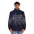 The Flying Spaghetti Monster Pastafarian Puffer Jacket - men front