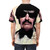 Vintage-style Tony Clifton graphic t-shirt, inspired by the iconic character created by Andy Kaufman - men back