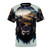 Majestic bison in nature design on a t-shirt