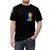 Conan Obrien's portrait in a vibrant rainbow spectrum design on a high-quality t-shirt. - men front
