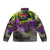 Transformers Devastation Puffer Jacket featuring Devastator, the combiner Autobot - Back