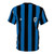 Fashionable Inter Milan football t-shirt with all-over print design - Back