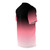 A stylish ombre dip dye t-shirt with an abstract gradient pattern in shades of black, pink, and white. - men right