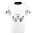 Coastal-inspired all-over-print t-shirt featuring Pogues-themed design