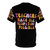 Retro AOP T-shirt with the text "Teachers Make All Occupations Possible" - Back