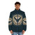 Dune House Atreides puffer jacket with sci-fi fan art design - men front