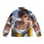 Tracer Overwatch Puffer Jacket for Anime and Gaming Enthusiasts - Back