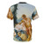 Daphnis and Chloe inspired French art t-shirt featuring a painting by François Boucher - Back