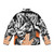 Govt Mule Puffer Jacket featuring the band's iconic logo - Back