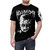 Black and white graphic tee featuring Pinhead, the iconic cenobite character from the Hellraiser horror franchise - men front