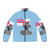 Horatio Nelson Hero Puffer Jacket featuring historic naval symbols and designs