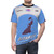 Vintage-style blue t-shirt with Ligier Formula 1 team logo and graphics - men front