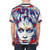 Retro t-shirt featuring portrait of iconic East German singer Tamara Danz - men back