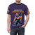 Vintage sci-fi t-shirt featuring a design inspired by the classic film Forbidden Planet - men front