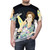 Graphic tee featuring an alien abduction parody design with the character Ms. Rafferty from SNL - men front