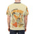 Alien sushi graphic on a high-quality t-shirt - men back