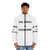 Anaesthetic puffer jacket with drug labels - men front