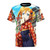 Taisho-inspired anime t-shirt featuring Honoka Kousaka from Love Live! School Idol Project