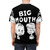 Big Mouth inspired t-shirt with colorful print - men back