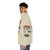 Sushi-themed puffer jacket with superhero design - men side left