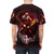 Sci-Fi Inspired Sorceress Warrior T-Shirt with Vintage 80s Heavy Metal Graphics - men back