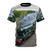 A high-quality t-shirt design featuring the iconic image of the legendary steam locomotive, the Flying Scotsman.