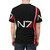 Mass Effect inspired t-shirt with N7 logo and futuristic design - men back