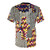Colorful abstract t-shirt design inspired by the geometric and mystical artwork of artist Alfred Jensen - Back