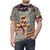 Colorful abstract t-shirt design inspired by the geometric and mystical artwork of artist Alfred Jensen - men front