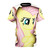 A pastel-colored, anime-inspired cartoon pony on a t-shirt design