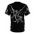 Mystic dragon lightning t-shirt featuring a powerful mythical creature design - Back