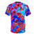 Vibrant floral design on a women's t-shirt - Back