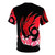 Mystic Fire Dragon Graphic T-shirt - Legendary Dragon Artwork - Back
