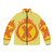 Superhero X Fire Insignia Puffer Jacket
