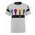Sci-Fi Inspired "Four Lights" CMYK Art T-Shirt Design