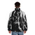 Higgs Two-Tone Death Stranding Puffer Jacket with focus keyword "death stranding puffer jacket" - men back